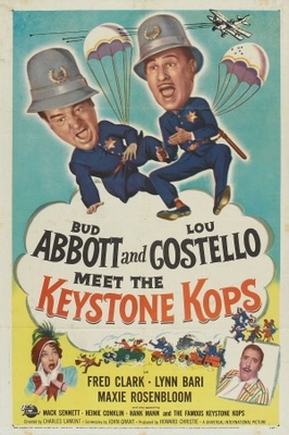 Abbott and Costello Meet the Keystone Kops movie poster (1955) mouse pad