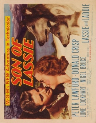 Son of Lassie movie poster (1945) Longsleeve T-shirt