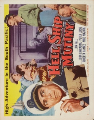 Hell Ship Mutiny movie poster (1957) poster