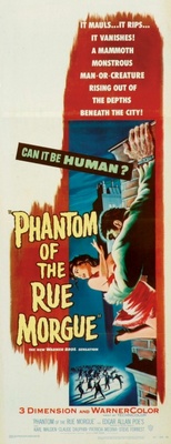 Phantom of the Rue Morgue movie poster (1954) hoodie
