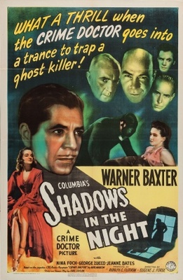 Shadows in the Night movie poster (1944) hoodie