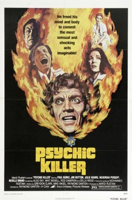 Psychic Killer movie poster (1975) mouse pad