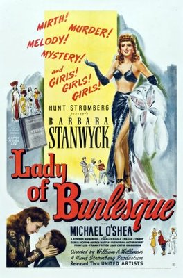Lady of Burlesque movie poster (1943) mouse pad