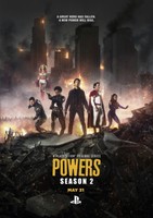 Powers movie poster (2014) Mouse Pad MOV_6c17cvmt