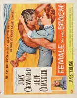 Female on the Beach movie poster (1955) Longsleeve T-shirt #715574