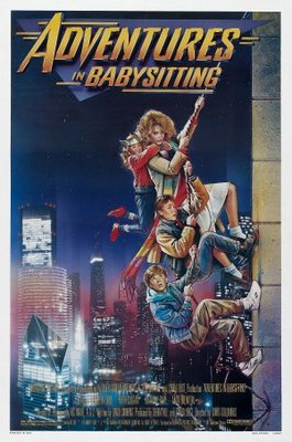 Adventures in Babysitting movie poster (1987) Longsleeve T-shirt