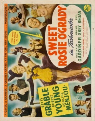 Sweet Rosie O'Grady movie poster (1943) tote bag