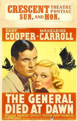 The General Died at Dawn movie poster (1936) Sweatshirt