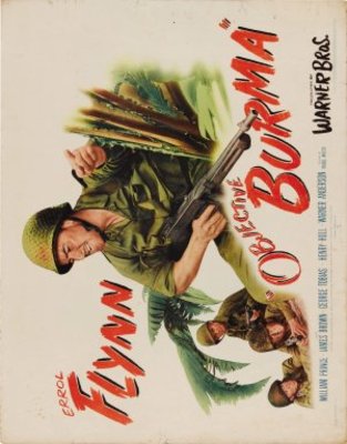 Objective, Burma! movie poster (1945) tote bag