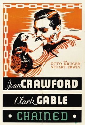 Chained movie poster (1934) poster