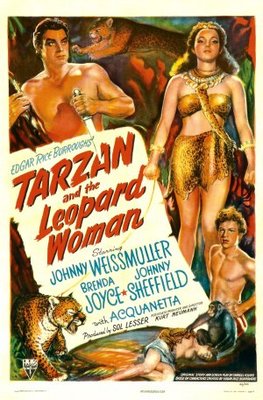 Tarzan and the Leopard Woman movie poster (1946) mug