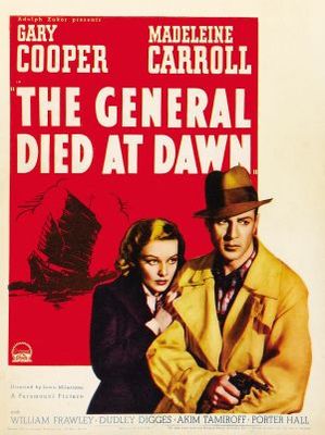 The General Died at Dawn movie poster (1936) Sweatshirt