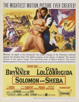 Solomon and Sheba movie poster (1959) calendar