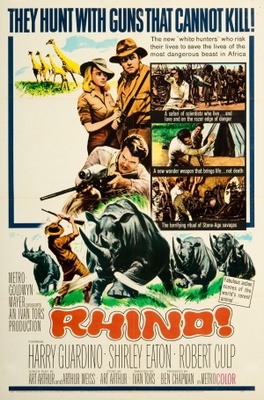 Rhino! movie poster (1964) tote bag