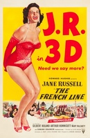 The French Line movie poster (1953) t-shirt #MOV_6dde328a
