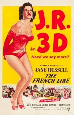 The French Line movie poster (1953) Poster MOV_6dde328a
