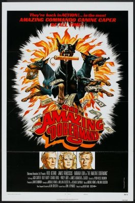 The Amazing Dobermans movie poster (1976) mouse pad