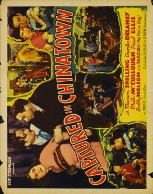 Captured in Chinatown movie poster (1935) calendar