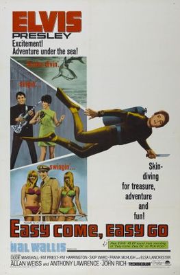 Easy Come, Easy Go movie poster (1967) calendar