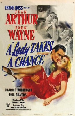 A Lady Takes a Chance movie poster (1943) mug