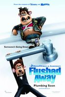 Flushed Away movie poster (2006) Sweatshirt #652133