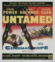 Untamed movie poster (1955) Poster MOV_6e4cba55