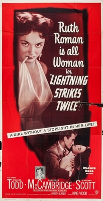 Lightning Strikes Twice movie poster (1951) hoodie