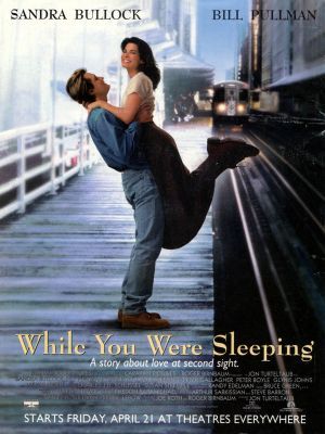 While You Were Sleeping movie poster (1995) mug