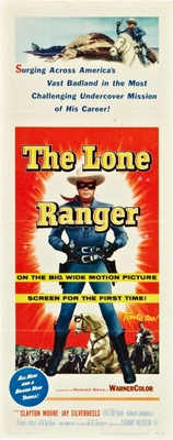 The Lone Ranger movie poster (1956) tote bag