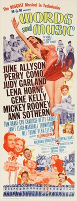Words and Music movie poster (1948) poster