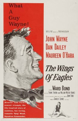 The Wings of Eagles movie poster (1957) poster