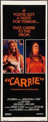 Carrie movie poster (1976) poster
