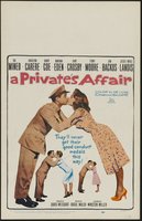 A Private's Affair movie poster (1959) Sweatshirt #667244