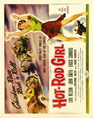 Hot Rod Girl movie poster (1956) poster