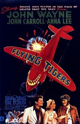 Flying Tigers movie poster (1942) mouse pad