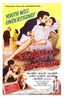 Eighteen and Anxious movie poster (1957) Tank Top