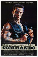 Commando movie poster (1985) t-shirt #MOV_6f630b99