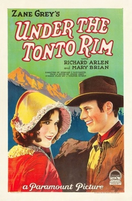 Under the Tonto Rim movie poster (1928) Tank Top