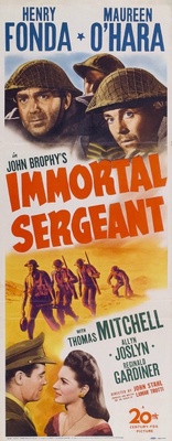 Immortal Sergeant movie poster (1943) calendar