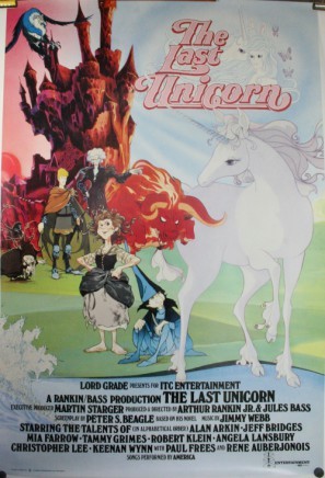 The Last Unicorn movie poster (1982) Mouse Pad MOV_6pjesmvd