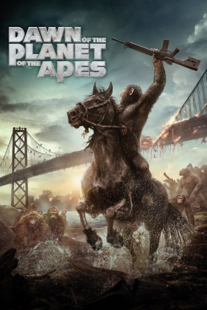 Dawn of the Planet of the Apes movie poster (2014) Poster MOV_6qxkpgaw