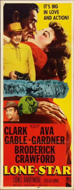 Lone Star movie poster (1952) poster