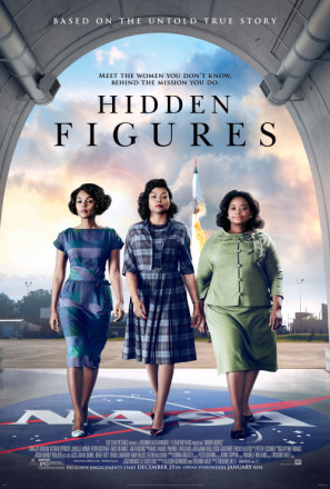 Hidden Figures movie poster (2016) calendar