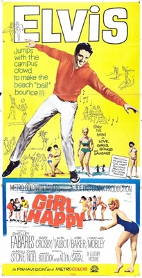 Girl Happy movie poster (1965) mouse pad
