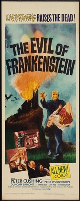 The Evil of Frankenstein movie poster (1964) Mouse Pad MOV_70366f70