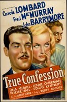 True Confession movie poster (1937) Sweatshirt #659723