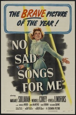 No Sad Songs for Me movie poster (1950) Poster MOV_705ef4d0
