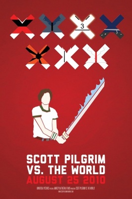 Scott Pilgrim vs. the World movie poster (2010) mouse pad