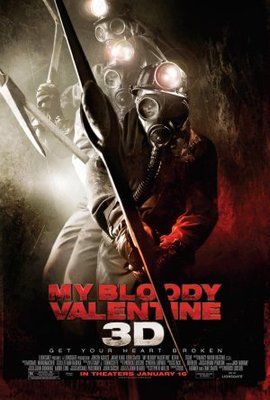 My Bloody Valentine movie poster (2009) Sweatshirt