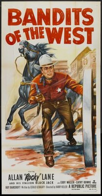 Bandits of the West movie poster (1953) poster